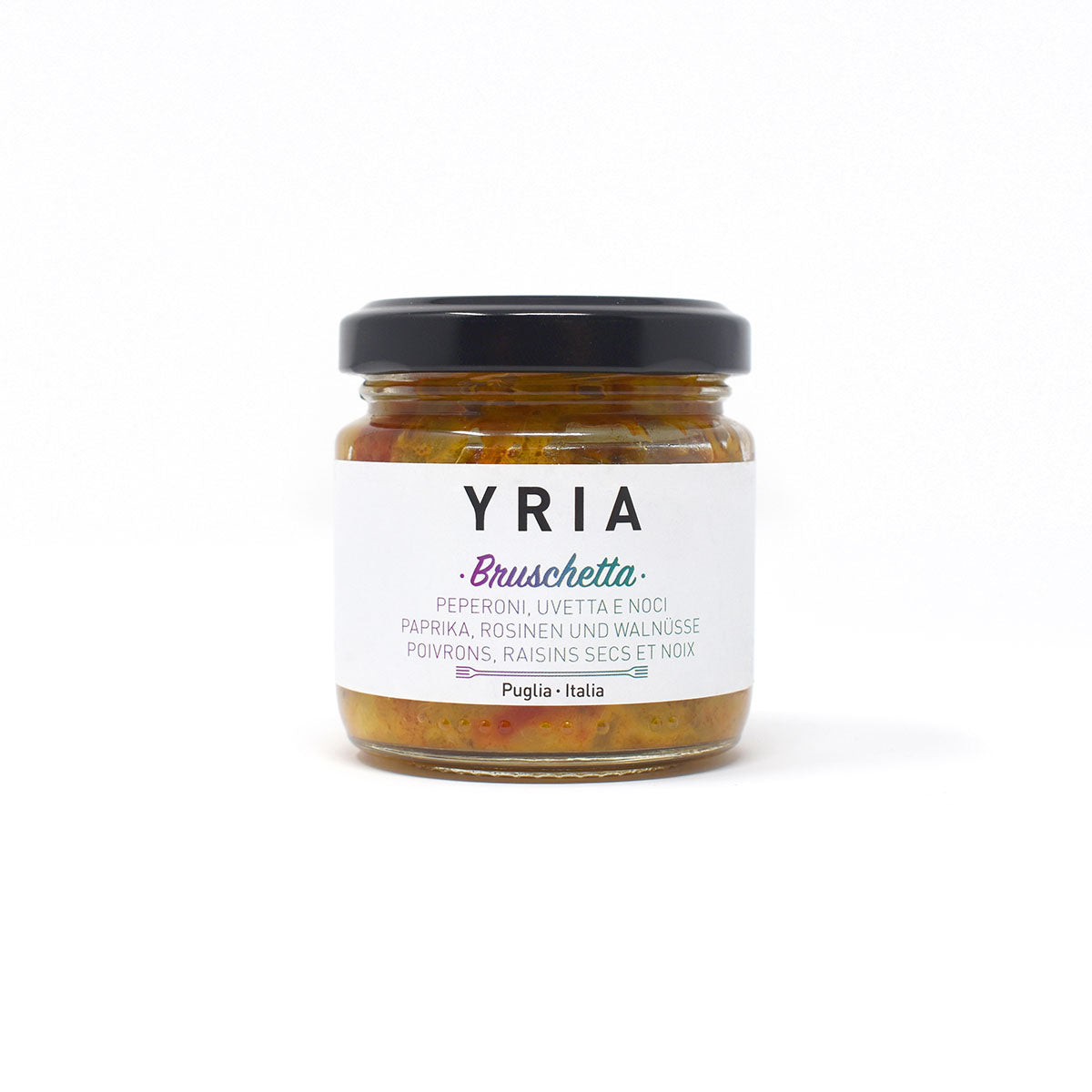 Bruschetta - Peperoni, uvetta e noci